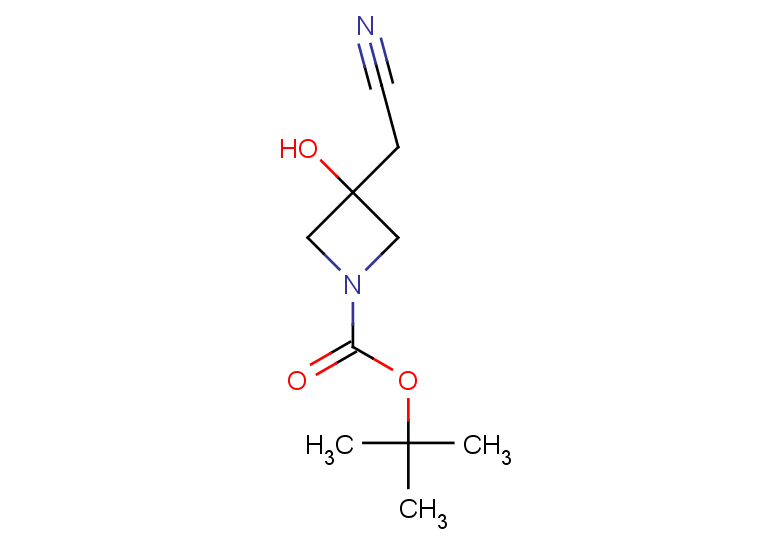 tert-butyl 3-(cyanomethyl)-3-hydroxyazetidine-1-carboxylate