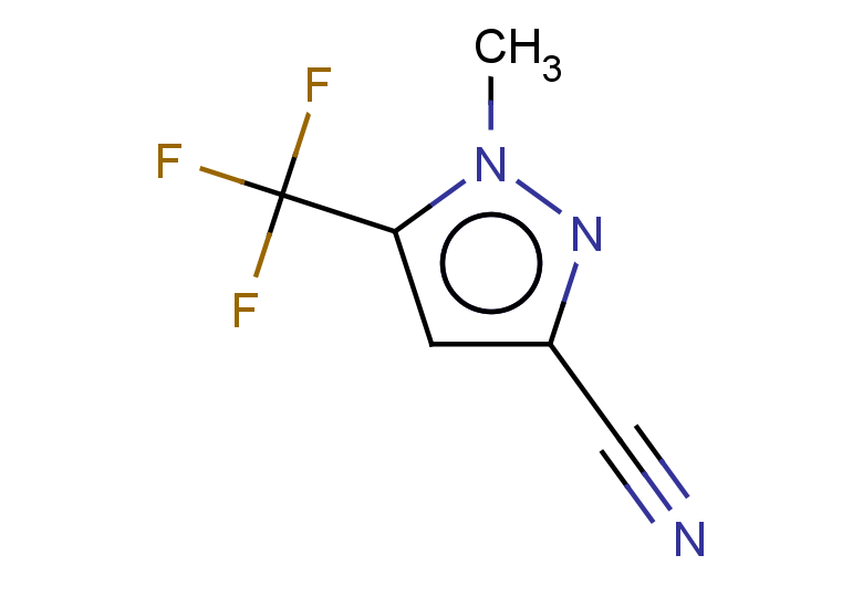 1-METHYL-5-(TRIFLUOROMETHYL)-1H-PYRAZOLE-3-CARBONITRILE