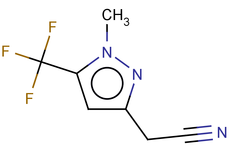 [1-METHYL-5-(TRIFLUOROMETHYL)-1H-PYRAZOL-3-YL]ACETONITRILE