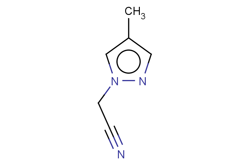 2-(4-methyl-1H-pyrazol-1-yl)acetonitrile