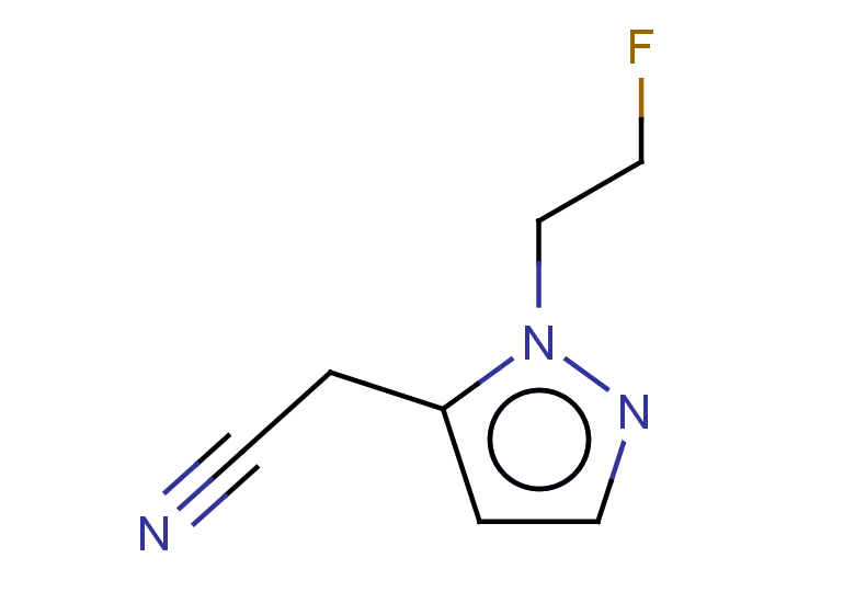 [2-(2-FLUORO-ETHYL)-2H-PYRAZOL-3-YL]-ACETONITRILE