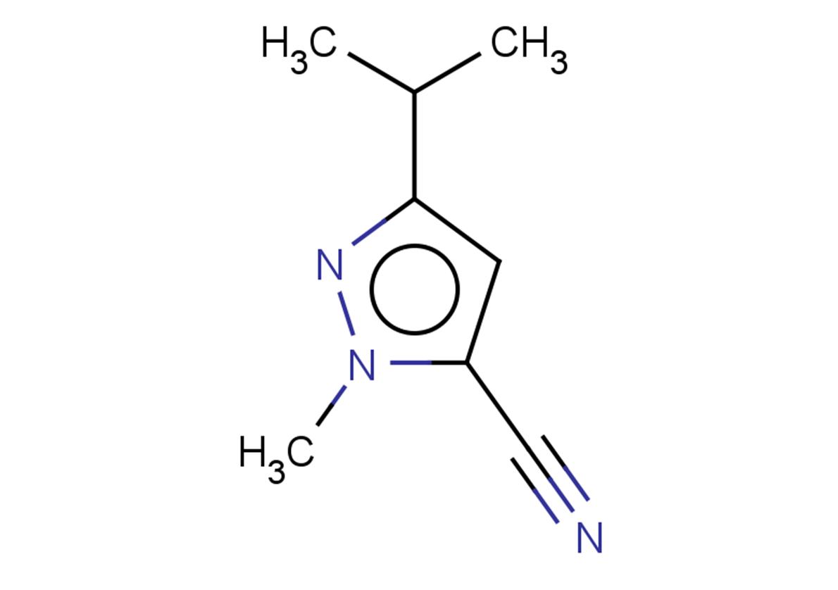3-ISOPROPYL-1-METHYL-1H-PYRAZOLE-5-CARBONITRILE