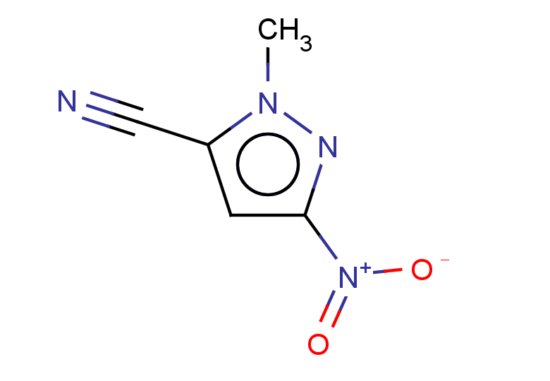 1-methyl-3-nitro-1H-pyrazole-5-carbonitrile
