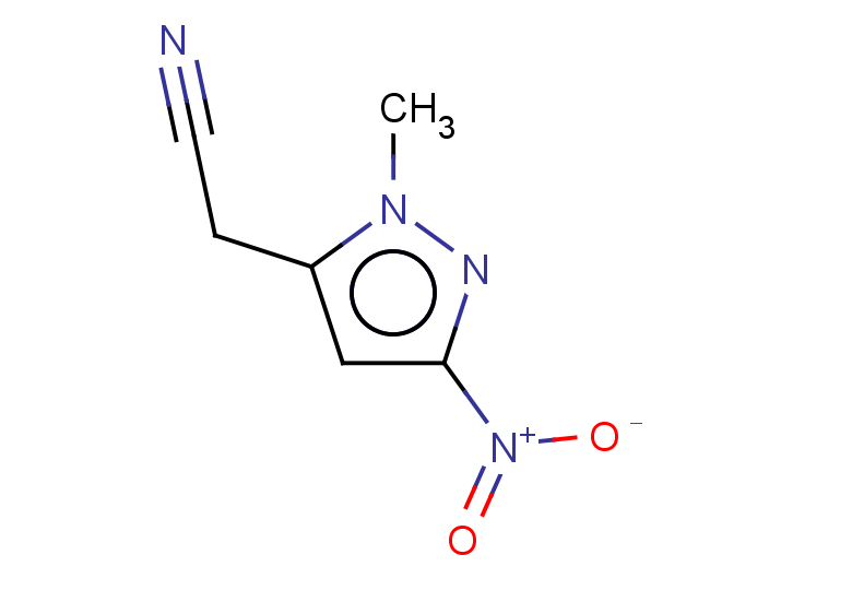 2-(1-methyl-3-nitro-1H-pyrazol-5-yl)acetonitrile