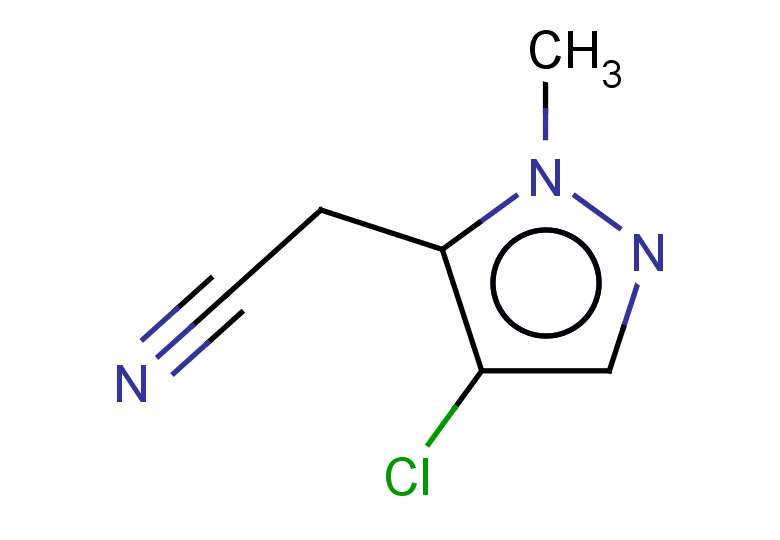 (4-CHLORO-1-METHYL-1H-PYRAZOL-5-YL)ACETONITRILE
