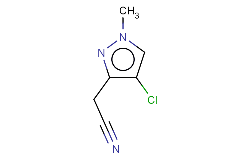 2-(4-chloro-1-methyl-1H-pyrazol-3-yl)acetonitrile