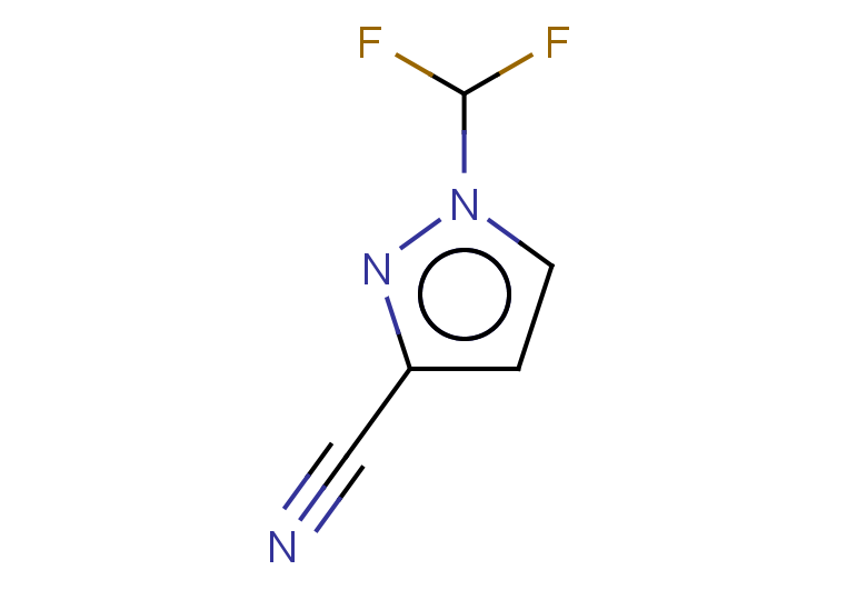 1-(DIFLUOROMETHYL)-1H-PYRAZOLE-3-CARBONITRILE