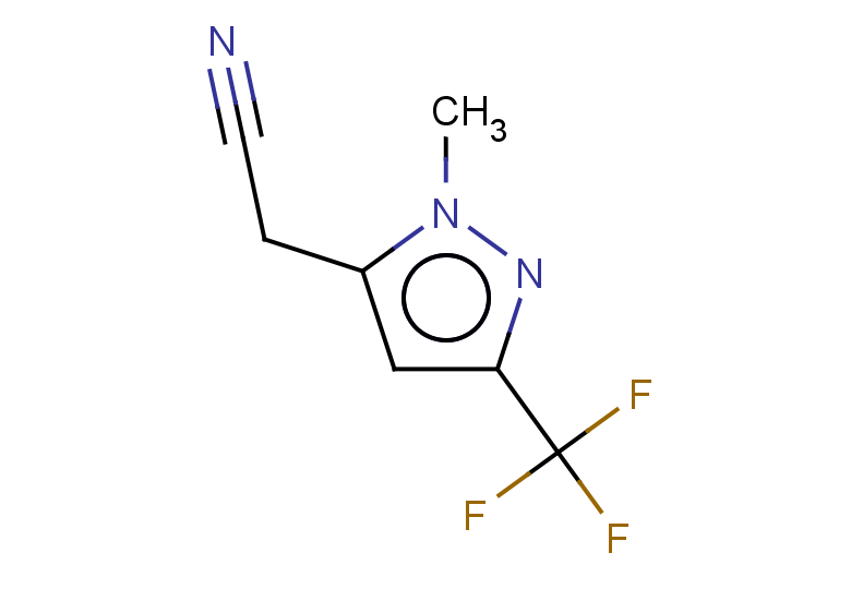 2-[1-METHYL-3-(TRIFLUOROMETHYL)-1H-PYRAZOL-5-YL]ACETONITRILE