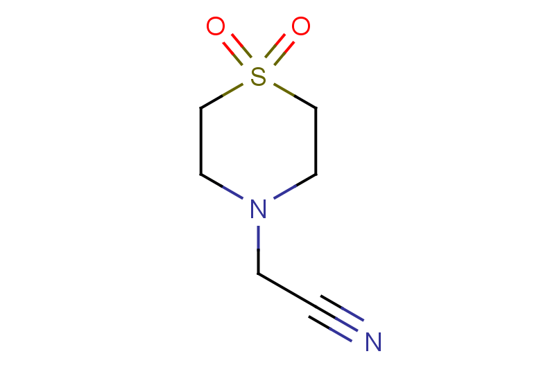 2-(1,1-dioxo-1lambda6-thiomorpholin-4-yl)acetonitrile