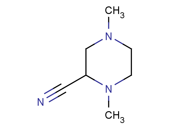 1,4-dimethylpiperazine-2-carbonitrile