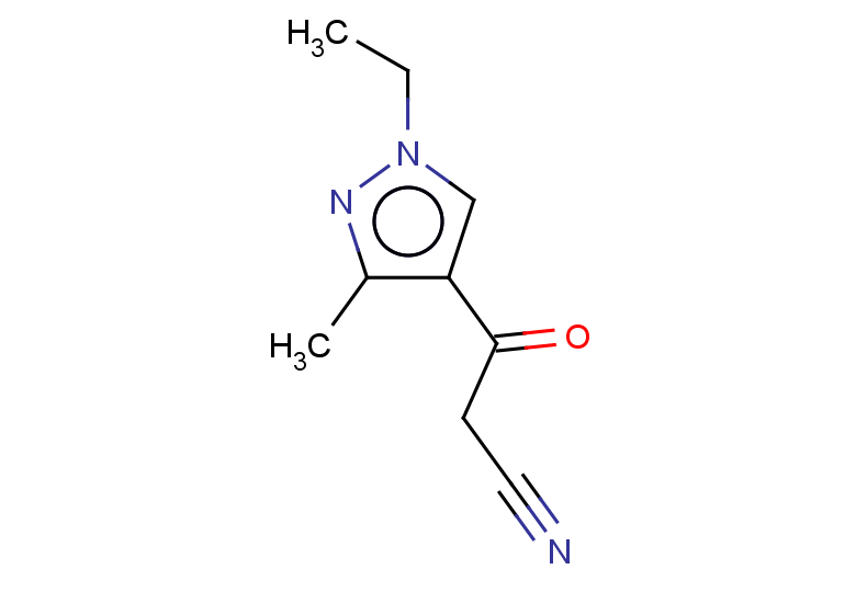 3-(1-ETHYL-3-METHYL-1H-PYRAZOL-4-YL)-3-OXOPROPANENITRILE