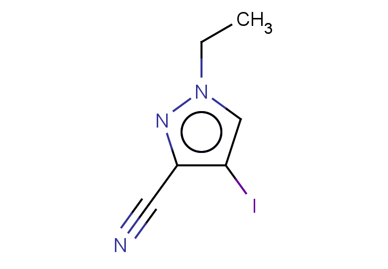 1-ETHYL-4-IODO-1H-PYRAZOLE-3-CARBONITRILE