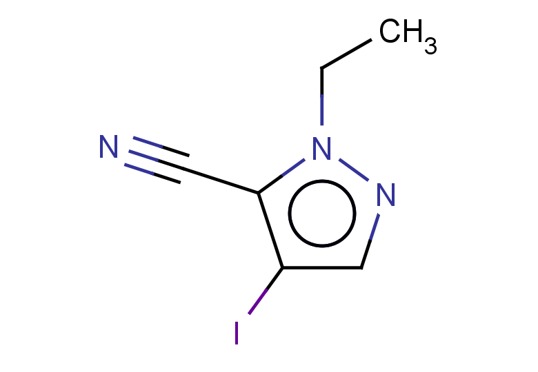 1-ethyl-4-iodo-1H-pyrazole-5-carbonitrile