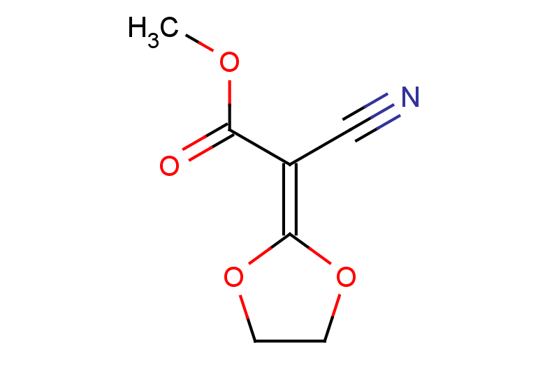 methyl 2-cyano-2-(1,3-dioxolan-2-ylidene)acetate