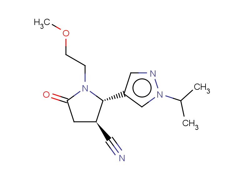 rac-(2R,3R)-1-(2-methoxyethyl)-5-oxo-2-[1-(propan-2-yl)-1H-pyrazol-4-yl]pyrrolidine-3-carbonitrile