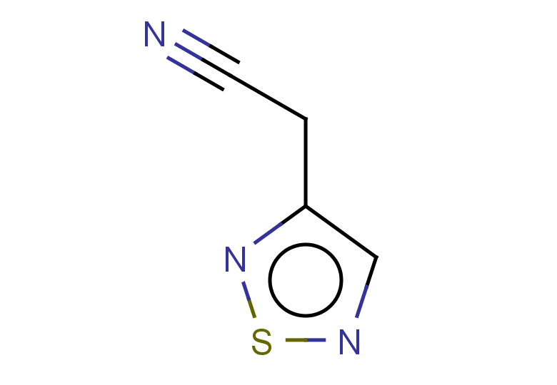 2-(1,2,5-thiadiazol-3-yl)acetonitrile