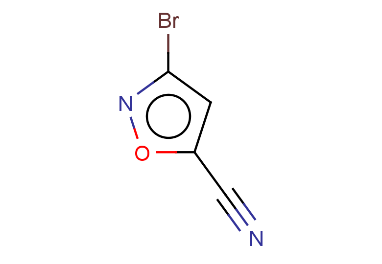 3-bromo-1,2-oxazole-5-carbonitrile