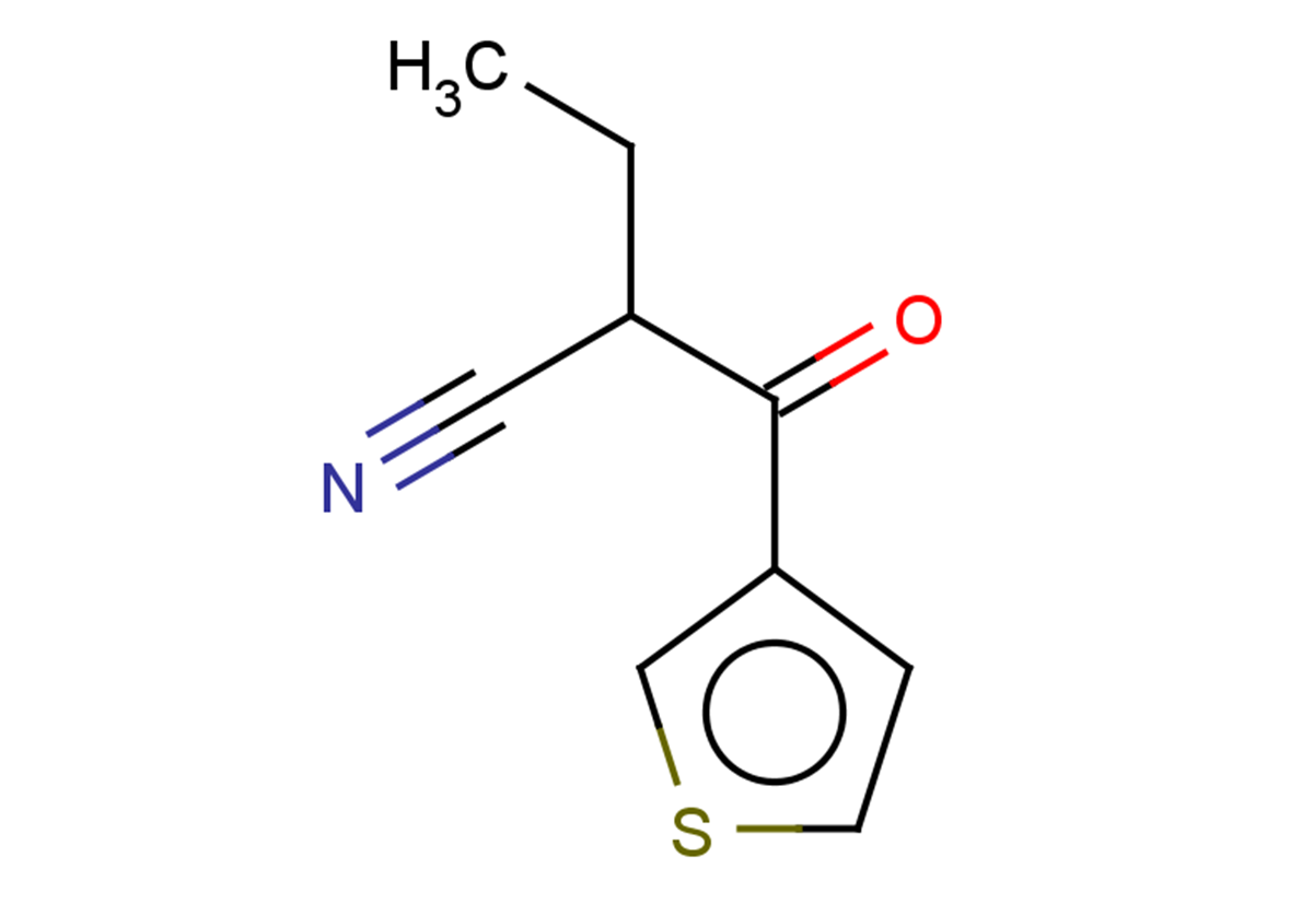 2-(thiophene-3-carbonyl)butanenitrile