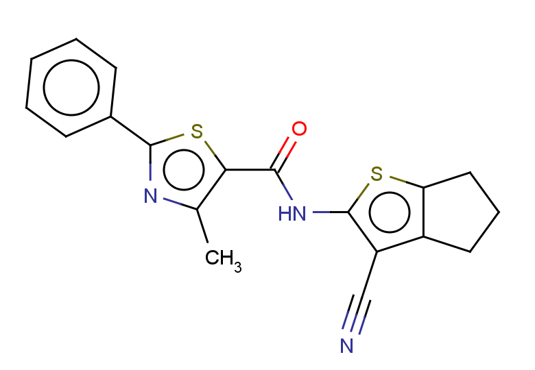 N-{3-cyano-4H,5H,6H-cyclopenta[b]thiophen-2-yl}-4-methyl-2-phenyl-1,3-thiazole-5-carboxamide