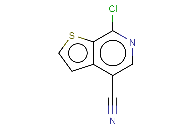 7-chlorothieno[2,3-c]pyridine-4-carbonitrile