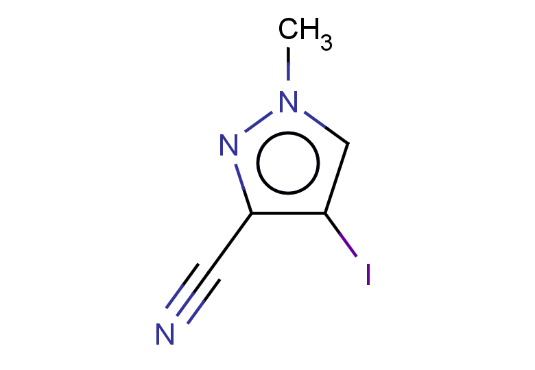 4-iodo-1-methyl-1H-pyrazole-3-carbonitrile