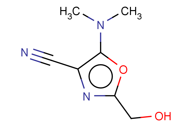 5-(dimethylamino)-2-(hydroxymethyl)-1,3-oxazole-4-carbonitrile