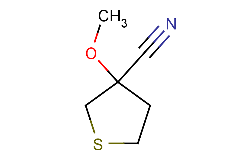 3-methoxythiolane-3-carbonitrile