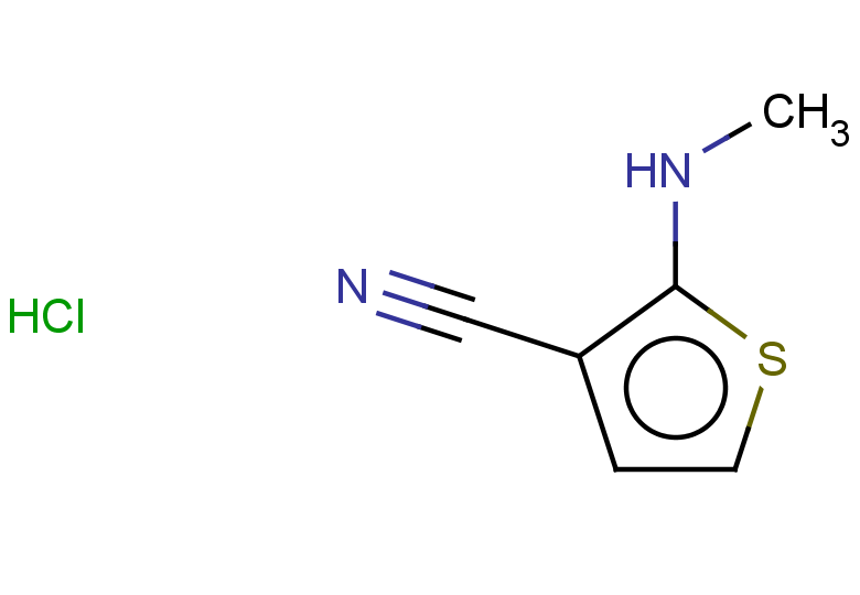 2-(methylamino)thiophene-3-carbonitrile hydrochloride