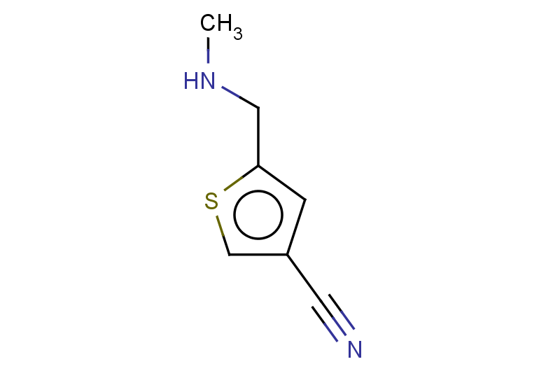5-[(methylamino)methyl]thiophene-3-carbonitrile