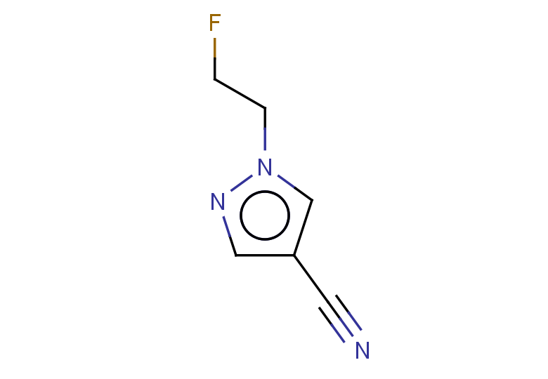 1-(2-fluoroethyl)-1H-pyrazole-4-carbonitrile