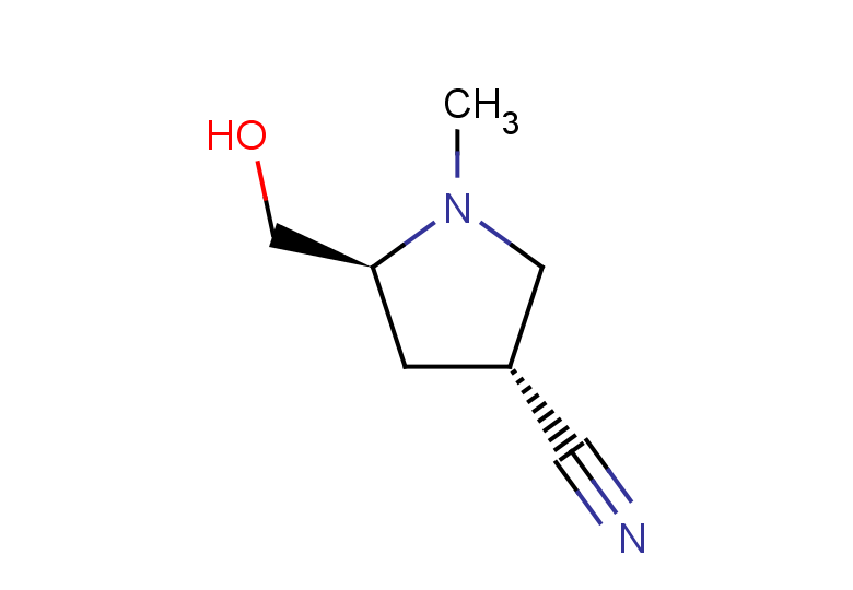 (3R,5S)-5-(hydroxymethyl)-1-methylpyrrolidine-3-carbonitrile