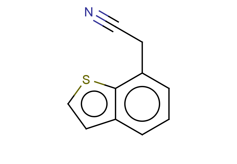 2-(1-benzothiophen-7-yl)acetonitrile