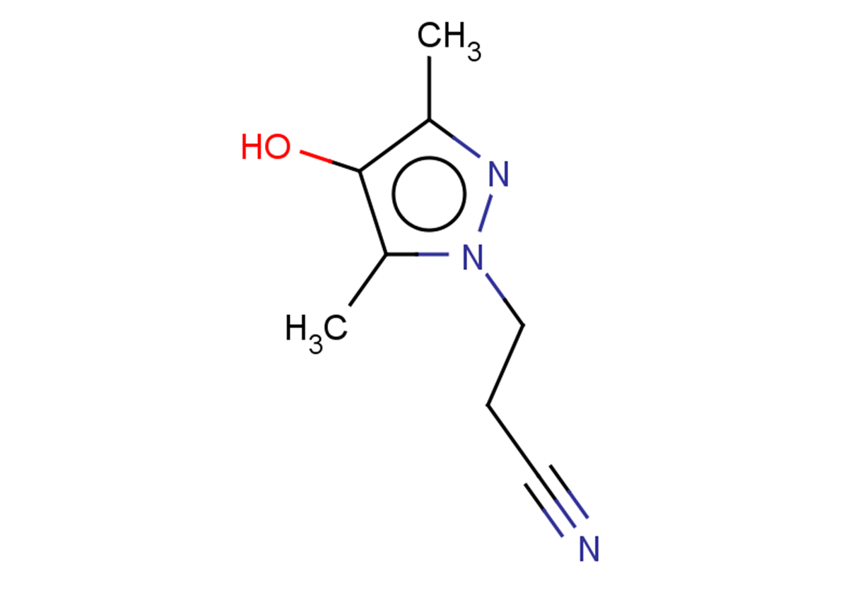 3-(4-hydroxy-3,5-dimethyl-1H-pyrazol-1-yl)propanenitrile