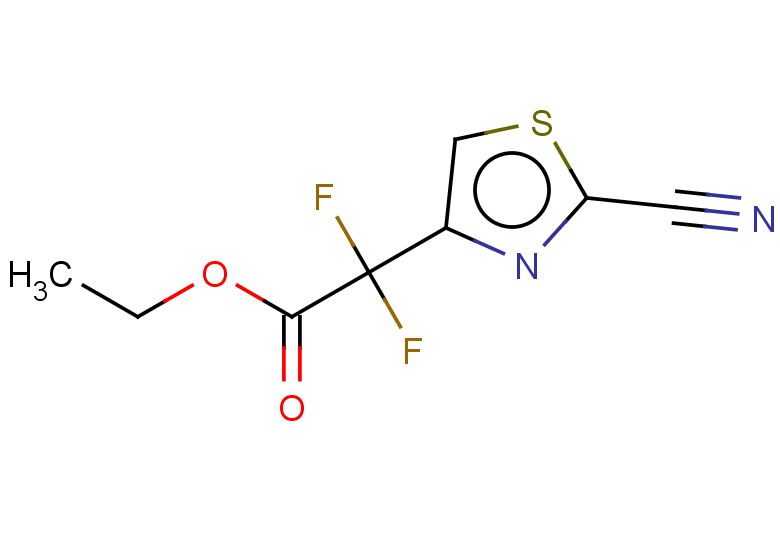 ethyl 2-(2-cyano-1,3-thiazol-4-yl)-2,2-difluoroacetate