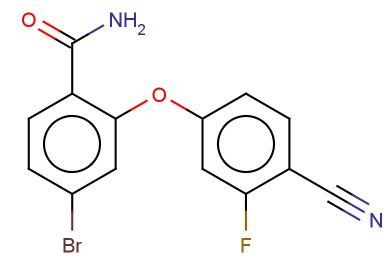 4-bromo-2-(4-cyano-3-fluorophenoxy)benzamide