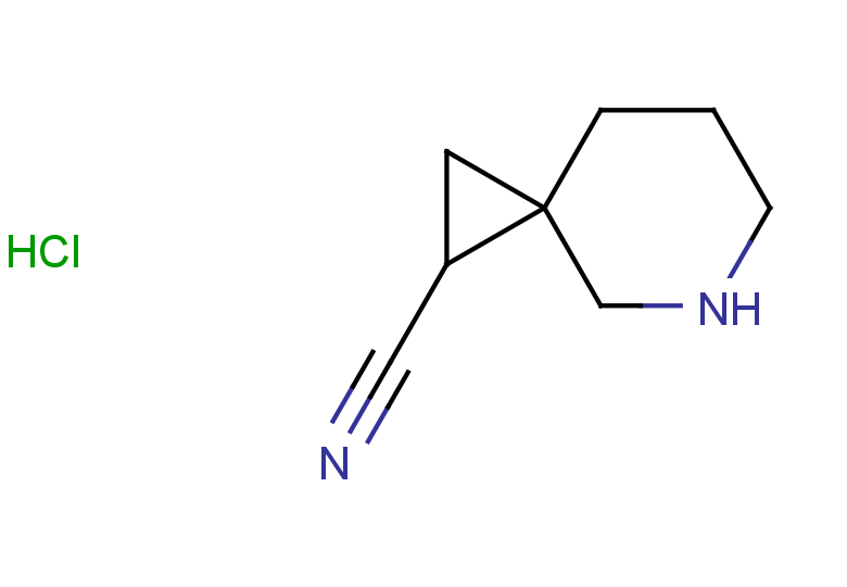 5-azaspiro[2.5]octane-1-carbonitrile hydrochloride
