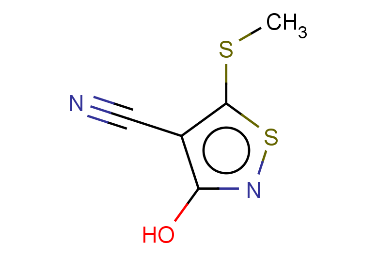 3-hydroxy-5-(methylsulfanyl)-1,2-thiazole-4-carbonitrile