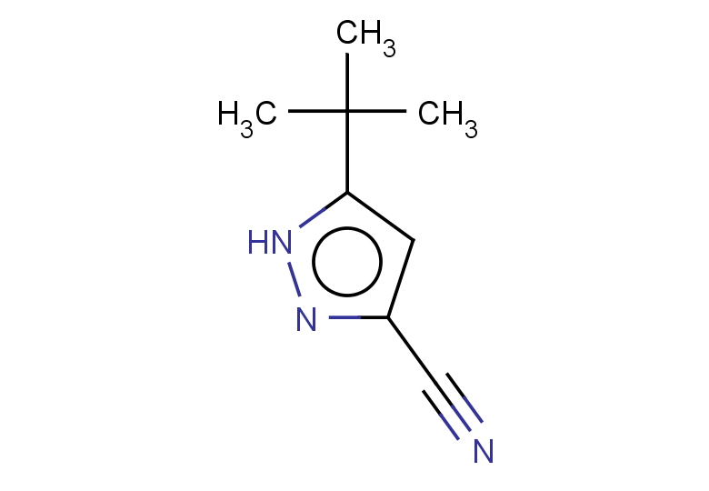 5-(tert-butyl)-1H-pyrazole-3-carbonitrile