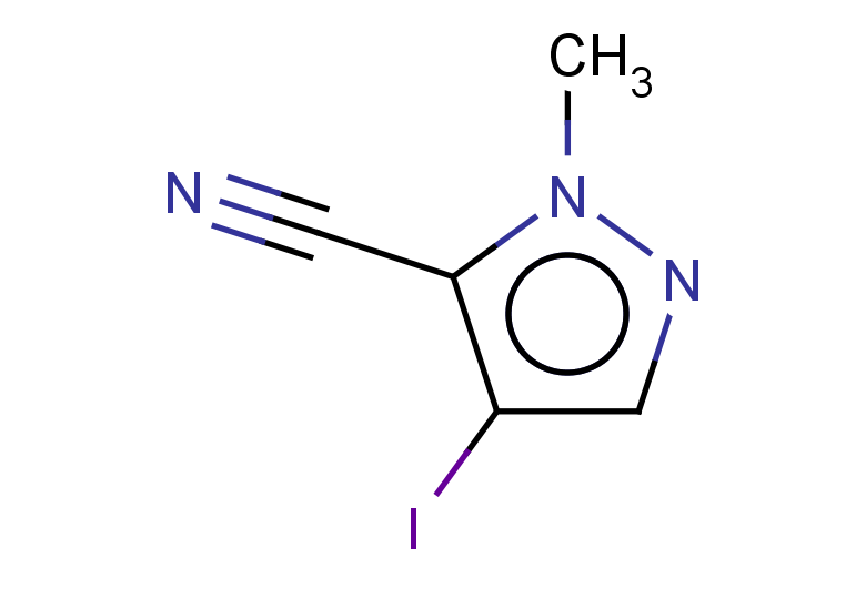 4-iodo-1-methyl-1H-pyrazole-5-carbonitrile