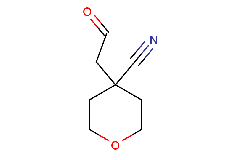 4-(2-oxoethyl)oxane-4-carbonitrile