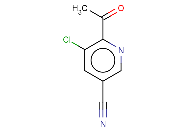 6-acetyl-5-chloropyridine-3-carbonitrile