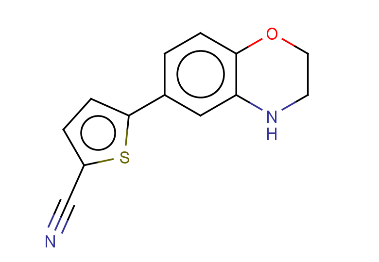 5-(3,4-dihydro-2H-1,4-benzoxazin-6-yl)thiophene-2-carbonitrile