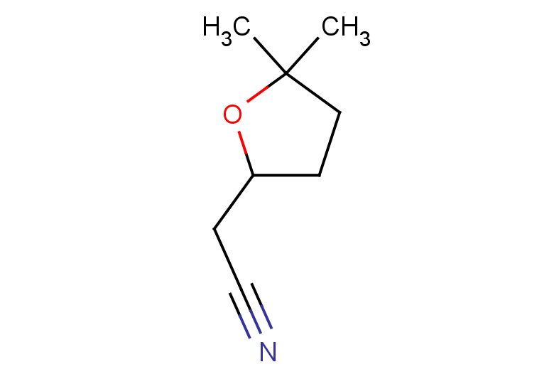 2-(5,5-dimethyloxolan-2-yl)acetonitrile
