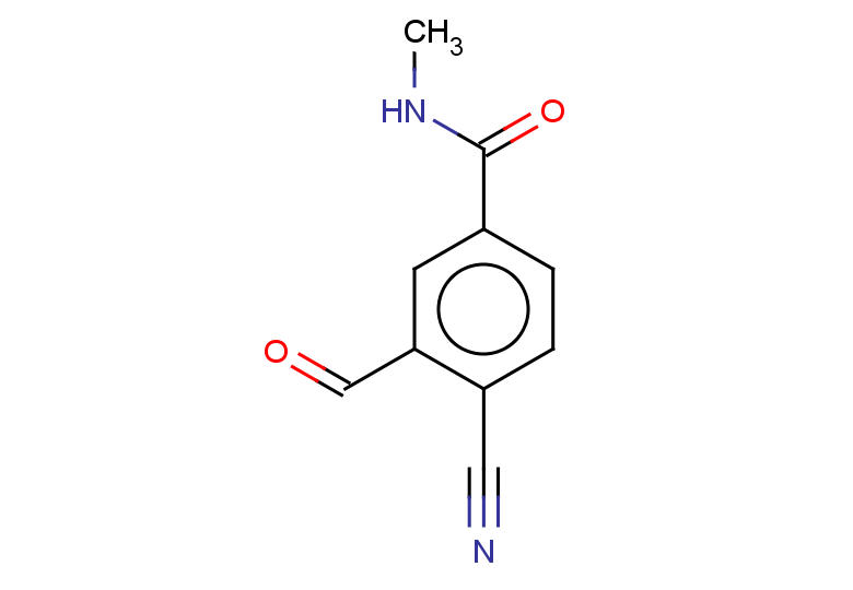 4-cyano-3-formyl-N-methylbenzamide