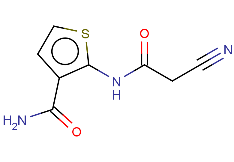 2-(2-cyanoacetamido)thiophene-3-carboxamide