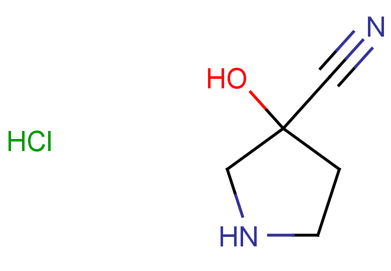 3-hydroxypyrrolidine-3-carbonitrile hydrochloride