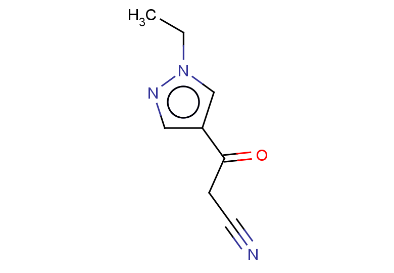 3-(1-ETHYL-1H-PYRAZOL-4-YL)-3-OXO-PROPIONITRILE