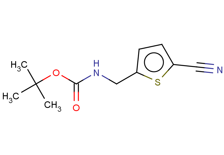 tert-butyl N-[(5-cyanothiophen-2-yl)methyl]carbamate