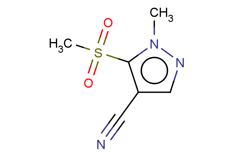 5-methanesulfonyl-1-methyl-1H-pyrazole-4-carbonitrile