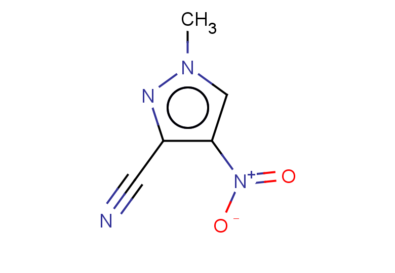 1-methyl-4-nitro-1H-pyrazole-3-carbonitrile